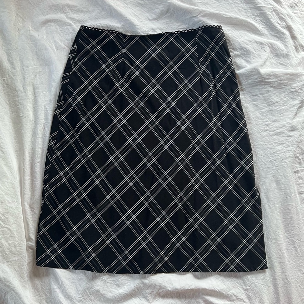 Aéropostale Plaid Midi Skirt